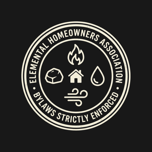 Elemental Homeowners Association | Bylaws Tee design artwork