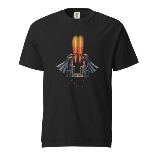 The Humming Blade | Retro Space Opera Tee - Black