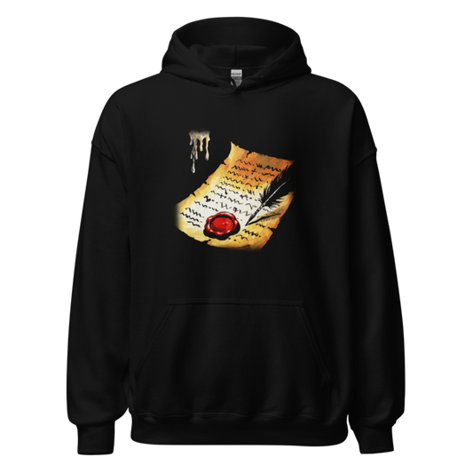 Terms of the Contract | Retro Fantasy Hoodie - Black