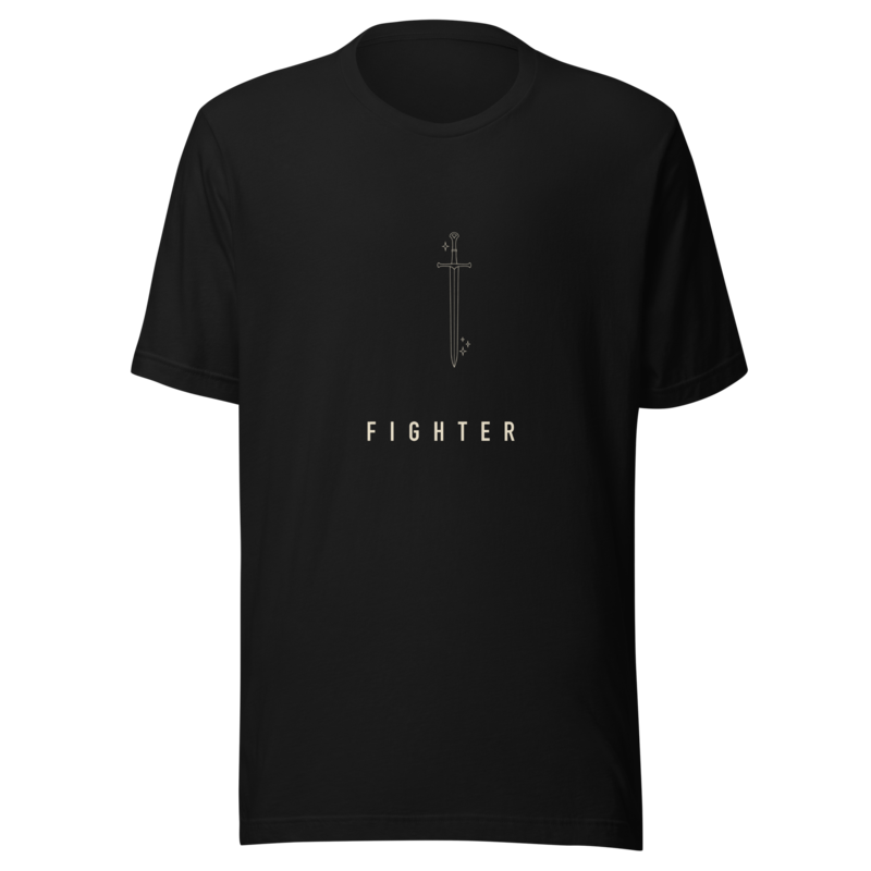 Fighter | TTRPG Class Line - Black