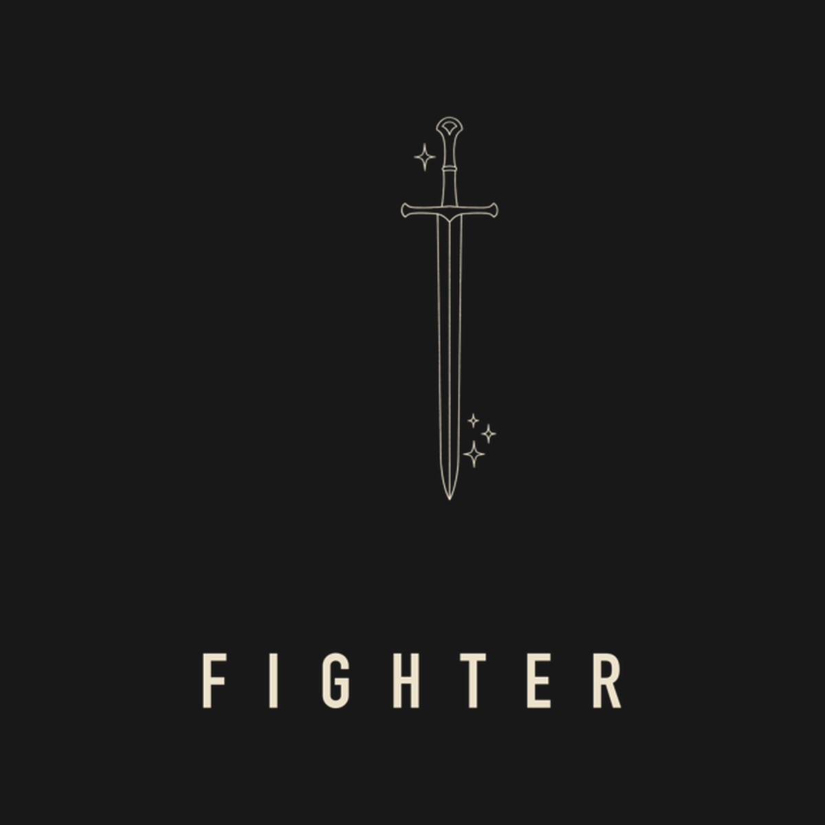 Fighter | TTRPG Class Line design artwork