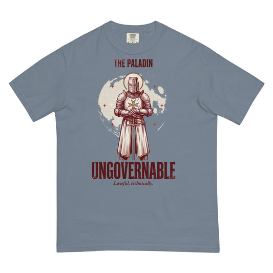Paladin - Ungovernable | TTRPG Class Shirt | Vintage Tabletop RPG Tee