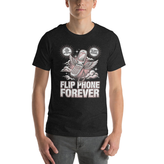 Flip Phone Forever | Y2K Bootleg Tee