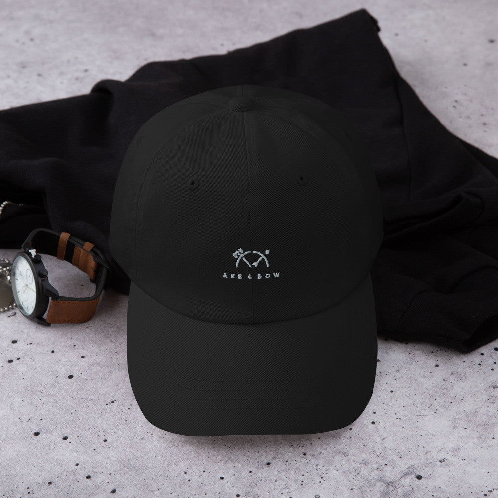 Classic Dad Hat with the Axe & Bow Twist