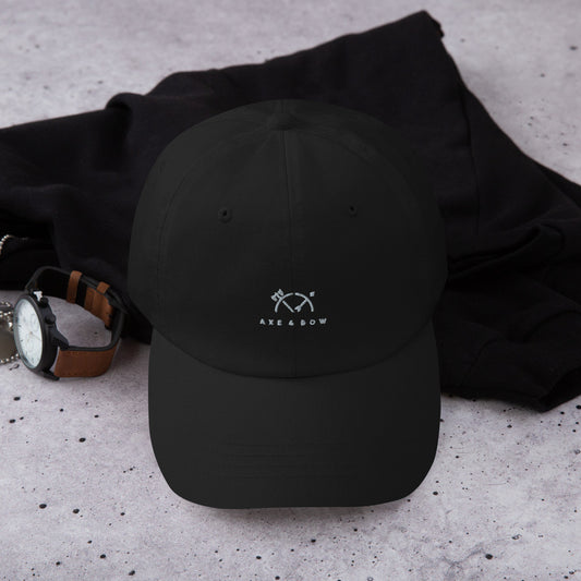 Classic Dad Hat with the Axe & Bow Twist