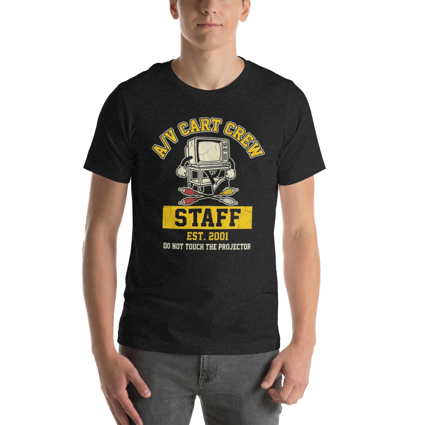A/V Cart Crew Staff | School Nostalgia Tee