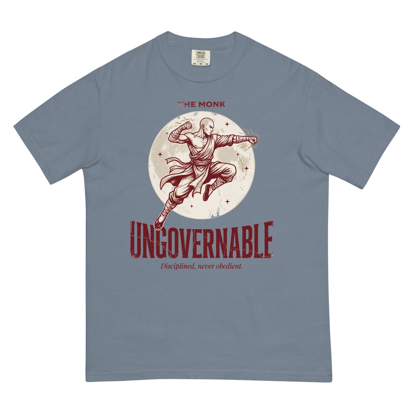 Monk - Ungovernable | TTRPG Class Shirt | Vintage Tabletop RPG Tee