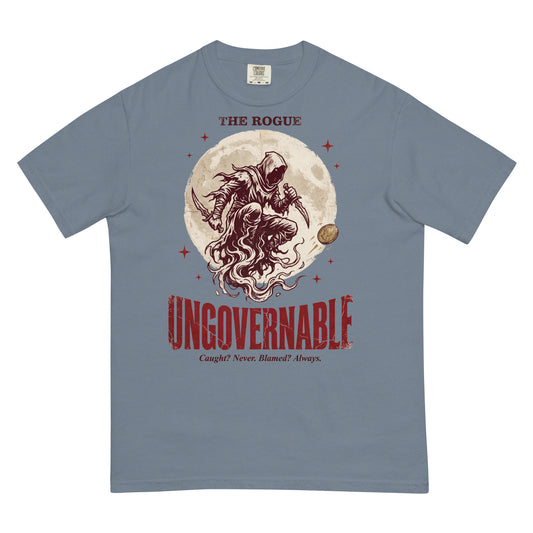 Rogue - Ungovernable | TTRPG Class Shirt | Vintage Tabletop RPG Tee