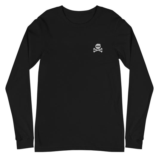 Subtle Nerd Embroidered Long Sleeve
