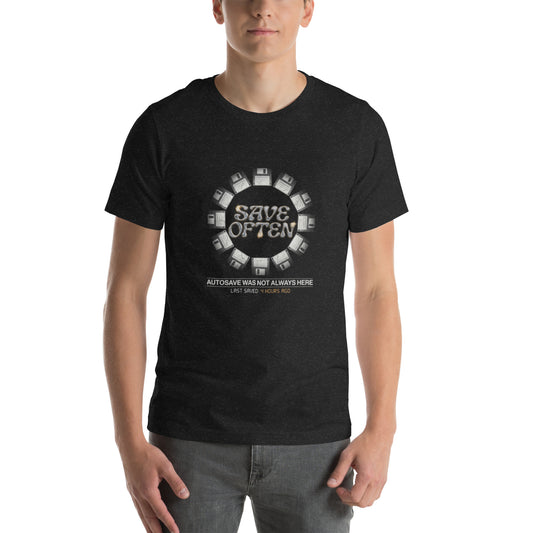 Save Often | Retro Computing Tee