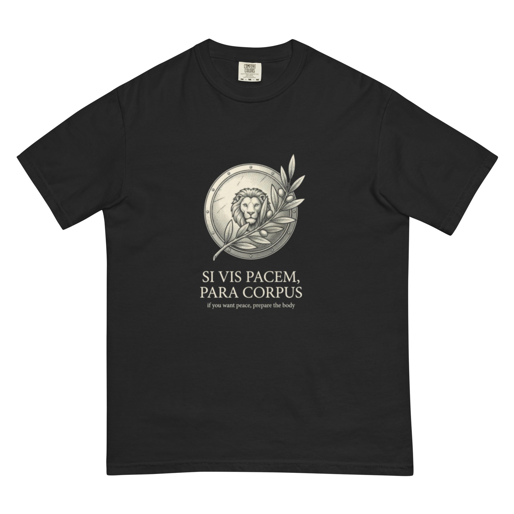 Si Vis Pacem, Para Corpus | Latin Gym Heavyweight Tee
