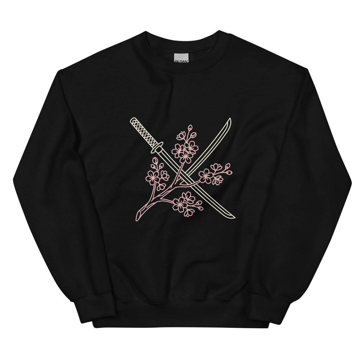 Samurai Katana | Cherry Blossom Crewneck