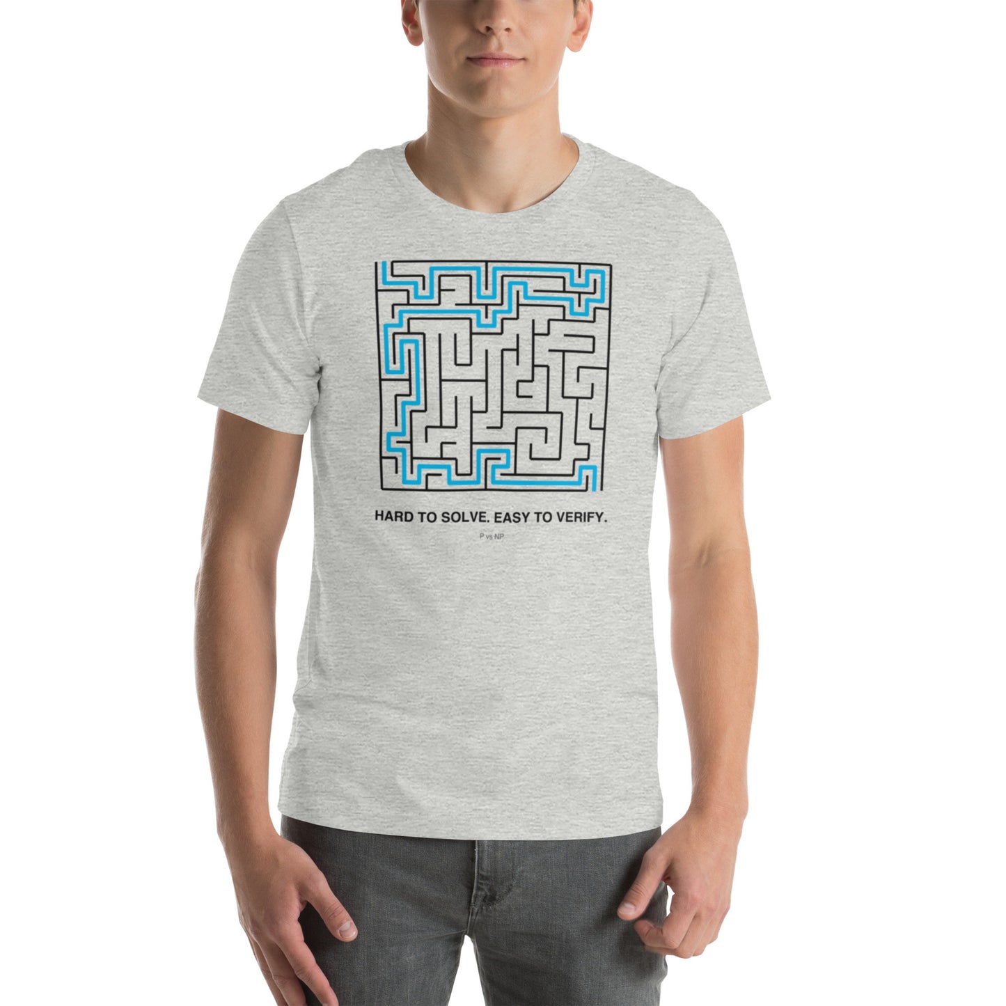 Hard to Solve. Easy to Verify. — P vs NP | Computer Science Tee