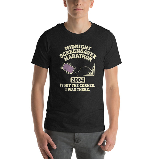 Midnight Screensaver Marathon | Retro Computer Tee