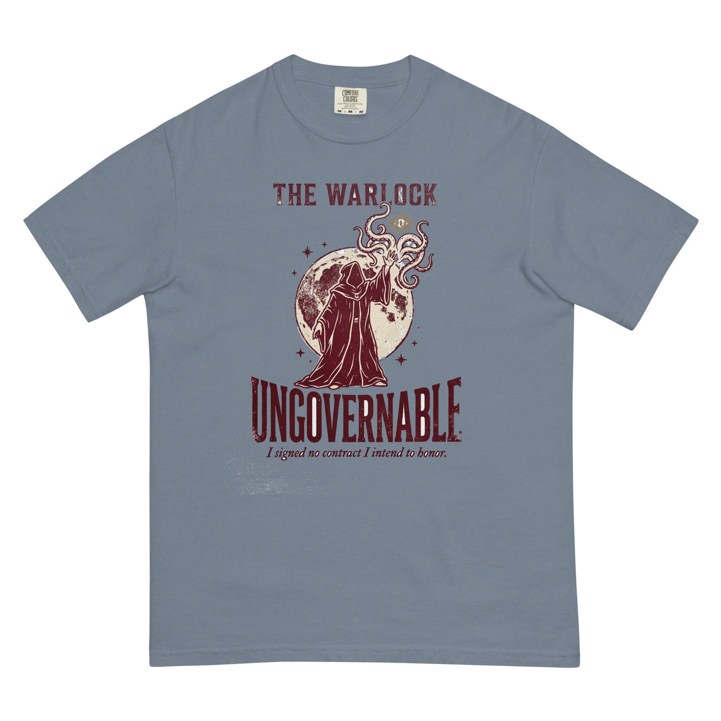 Warlock - Ungovernable | TTRPG Class Shirt | Vintage Tabletop RPG Tee
