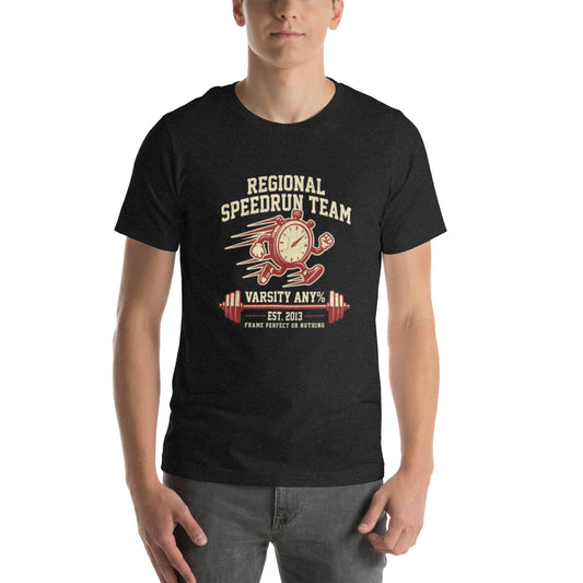 Regional Speedrun Team | Varsity Gamer Tee