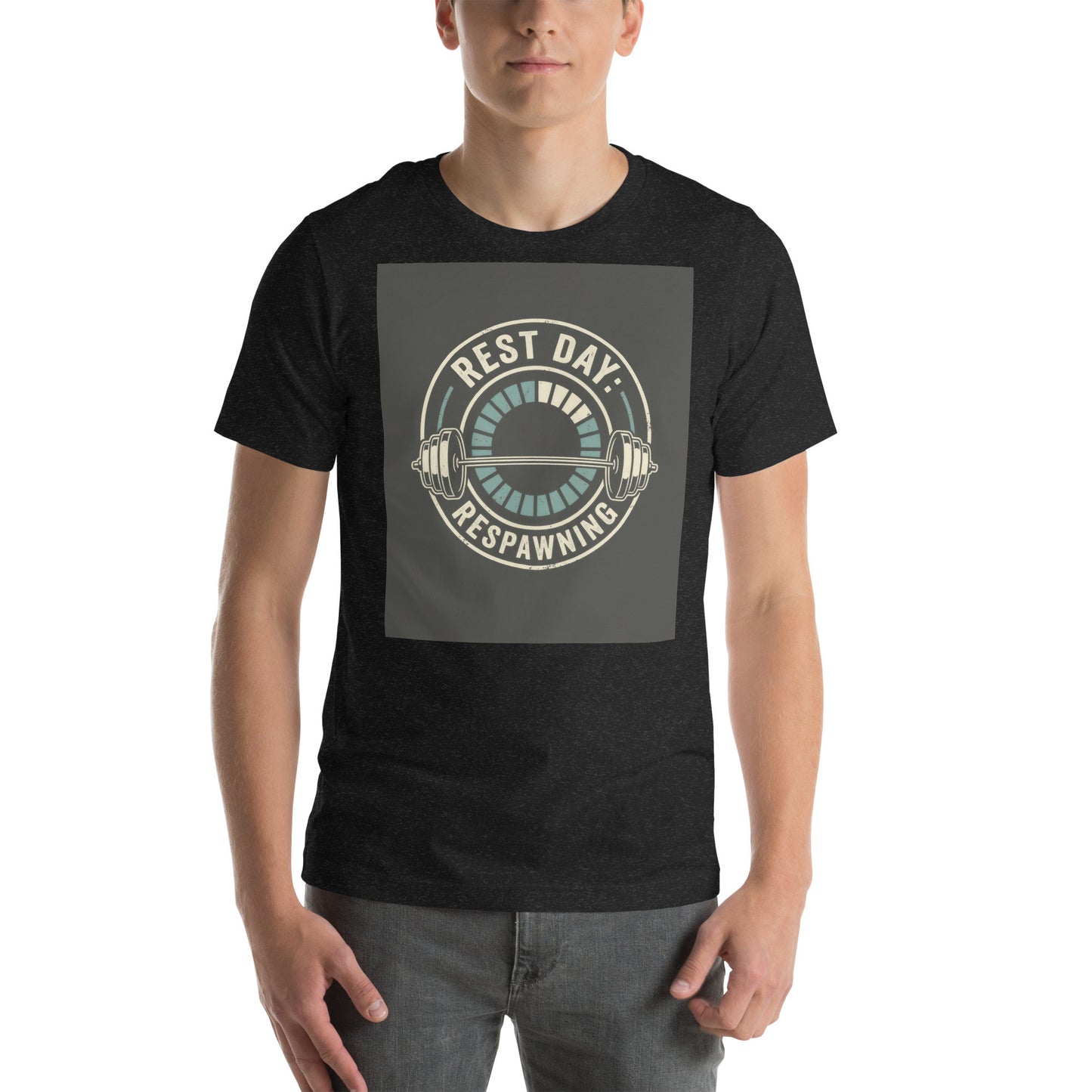 Rest Day: Respawning | Gamer Fitness Tee