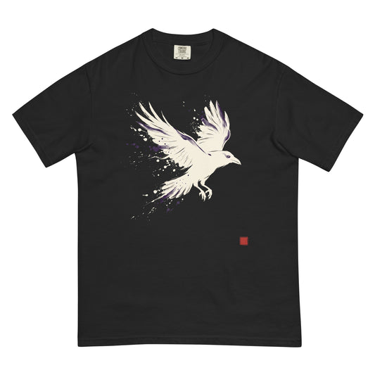 Nevermore Ink | Raven Sumi-e Shirt | Dark Academia Tee