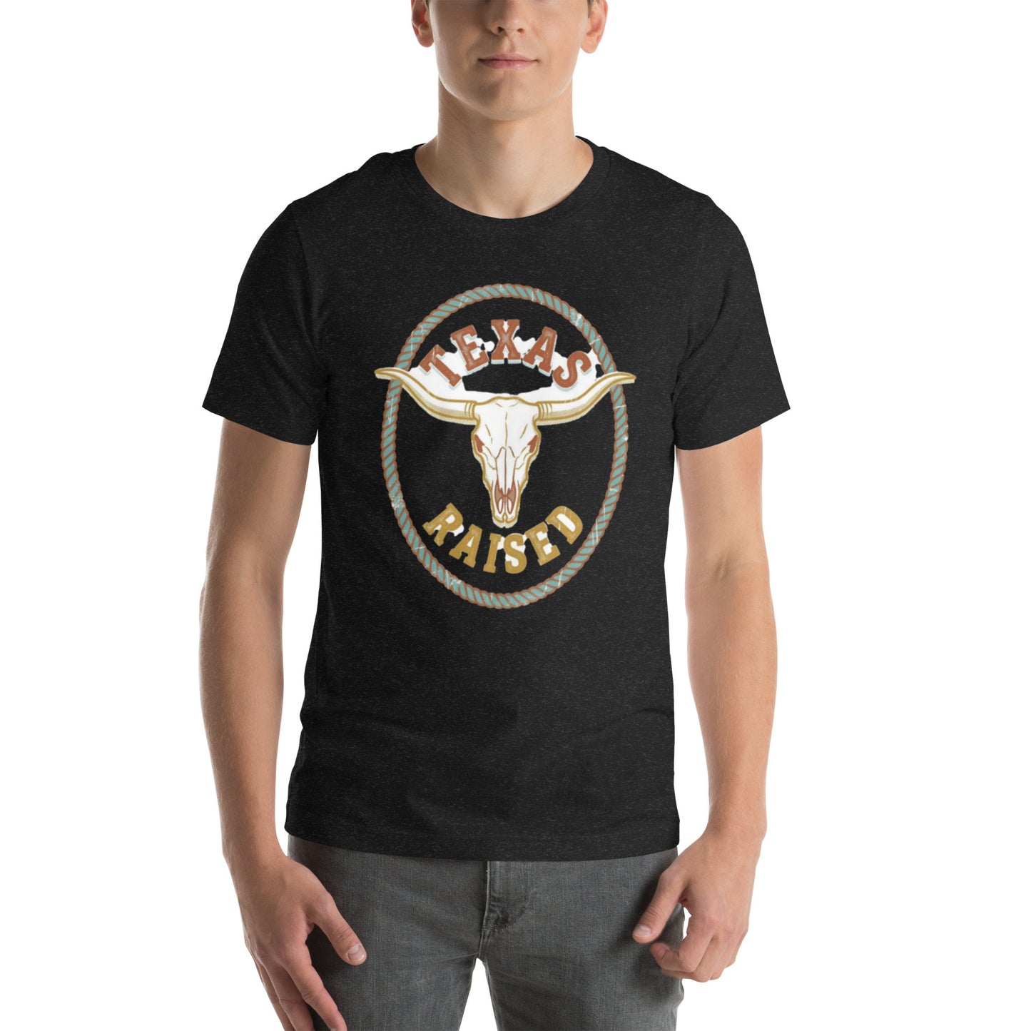 Texas Raised | Longhorn Badge Tee