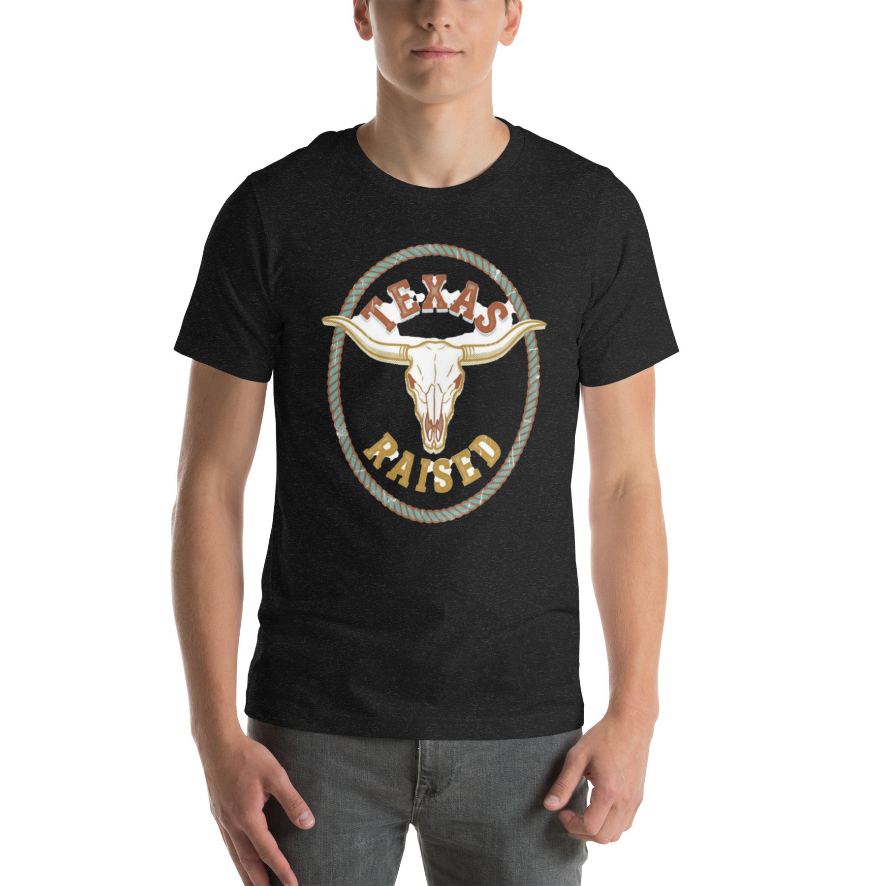 Texas Raised | Longhorn Badge Tee