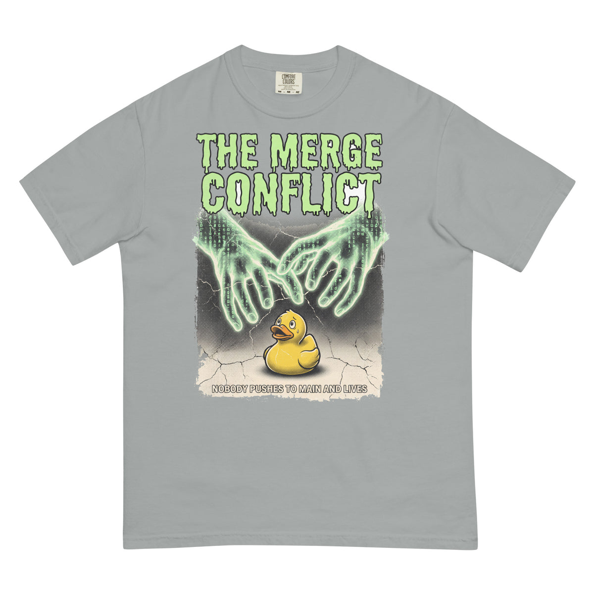 The Merge Conflict | Programmer Horror Poster Shirt | Coder Tee