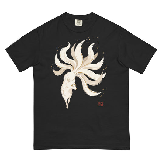 Kitsune Ink | Japanese Fox Sumi-e Shirt | Vintage Tee