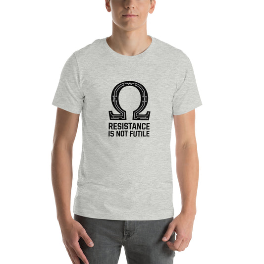 Resistance Is Not Futile — Ω | Electrical Engineering Tee