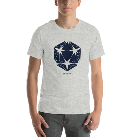 Look Up — d20 Constellation | Stargazer TTRPG Tee