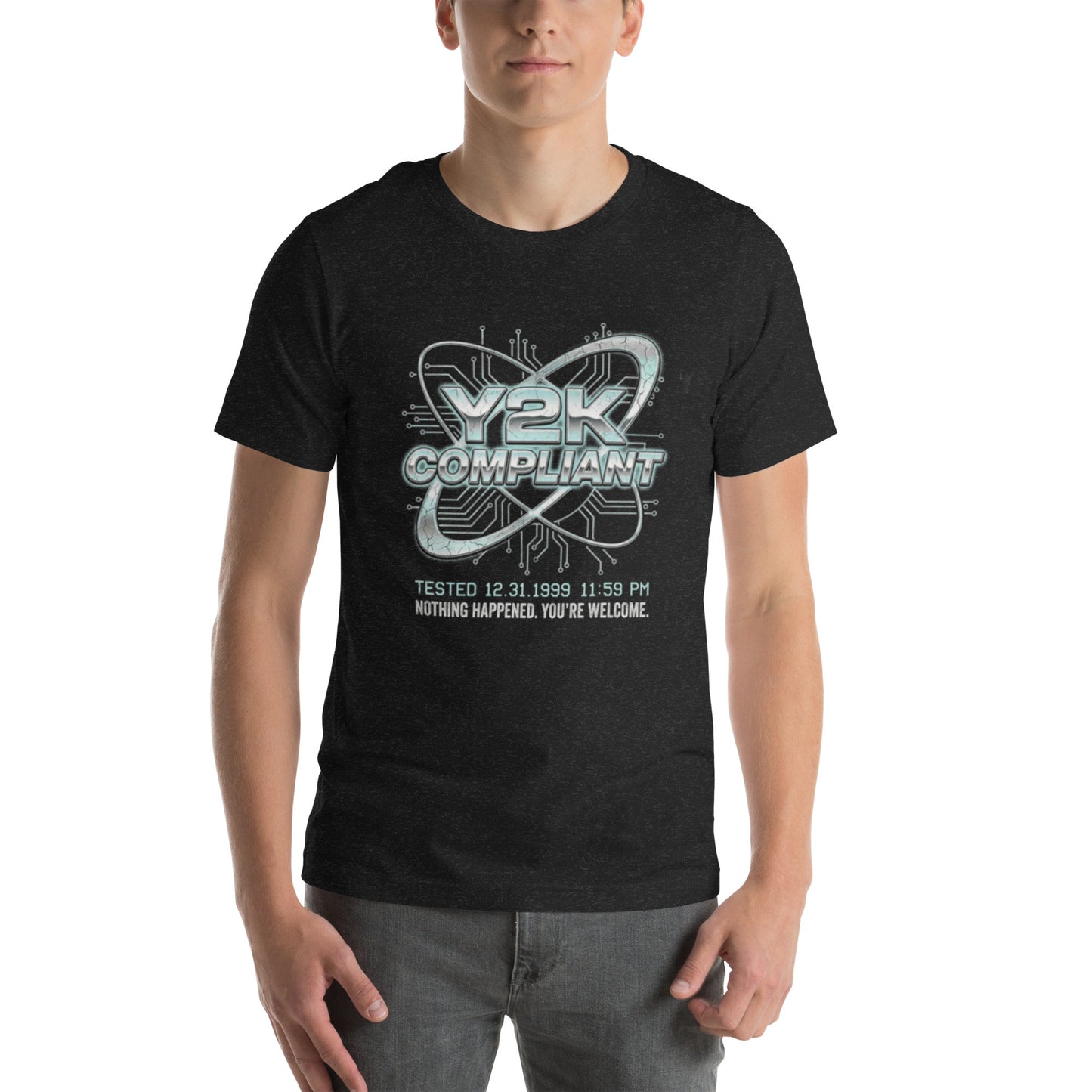 Y2K Compliance Team | Vintage Tech Tee