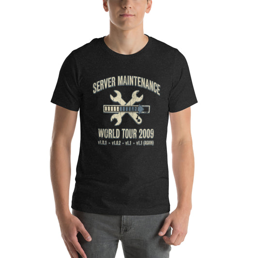 Server Maintenance World Tour | MMO Tour Tee