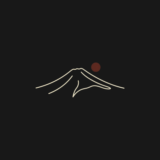 Fuji Minimal | Japanese Minimalist Tee design artwork