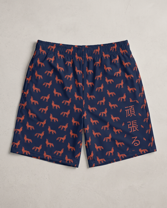 Ganbaru // Fox Shorts