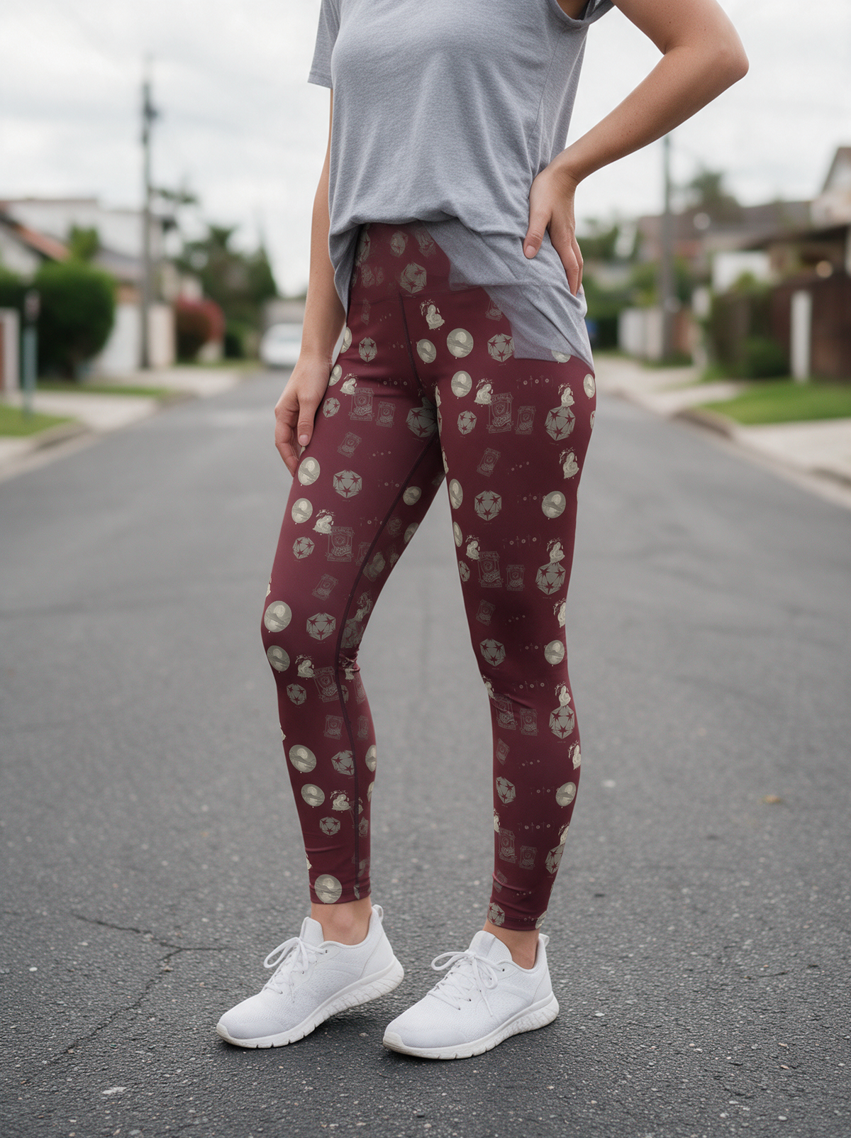 Dice Hoard | Yoga Leggings worn