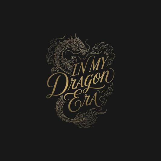 In My Dragon Era | Bookish Romantasy Tee design artwork