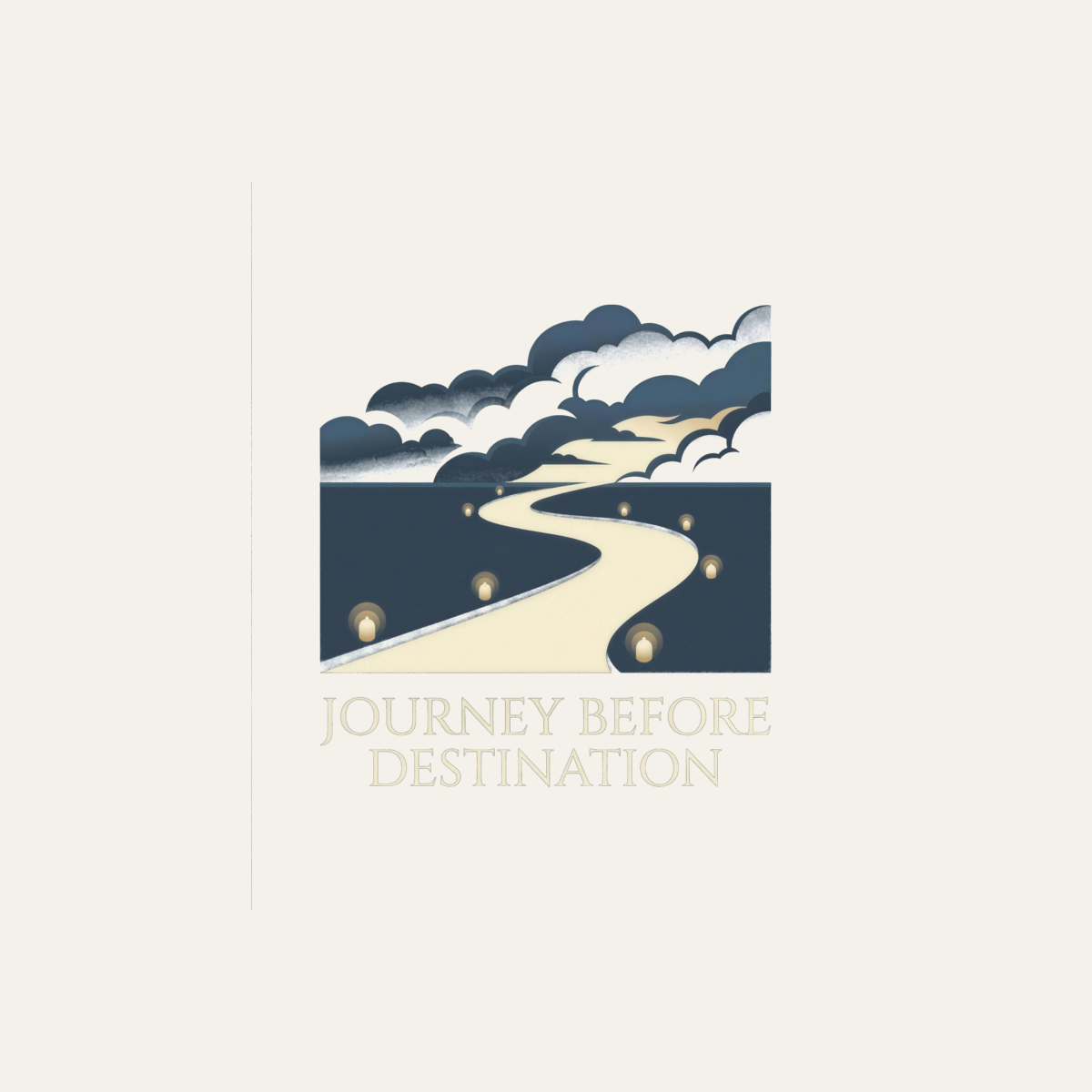Journey Before Destination | Epic Fantasy Reader Tee design artwork