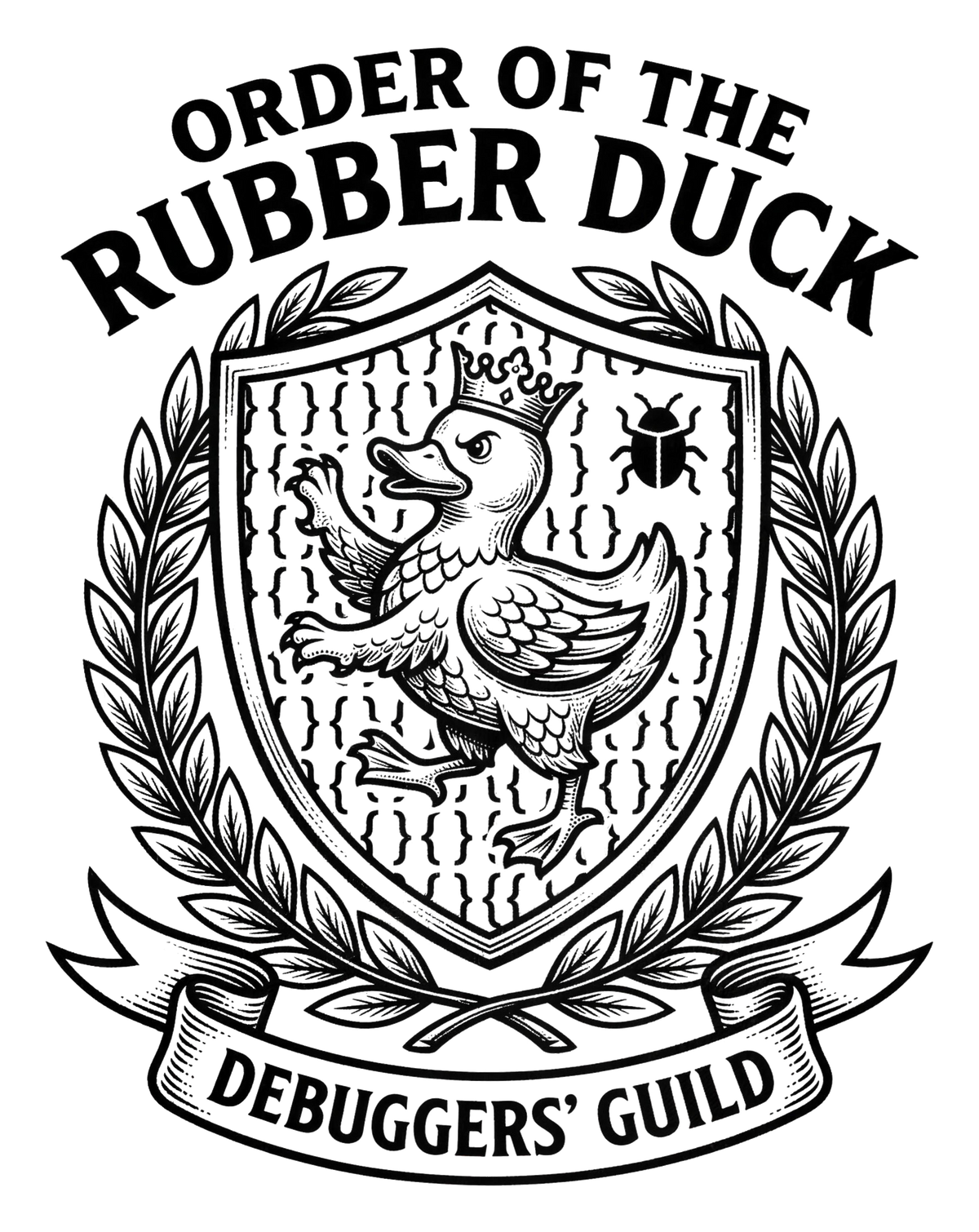 Order of the Rubber Duck | Kiss-Cut Sticker