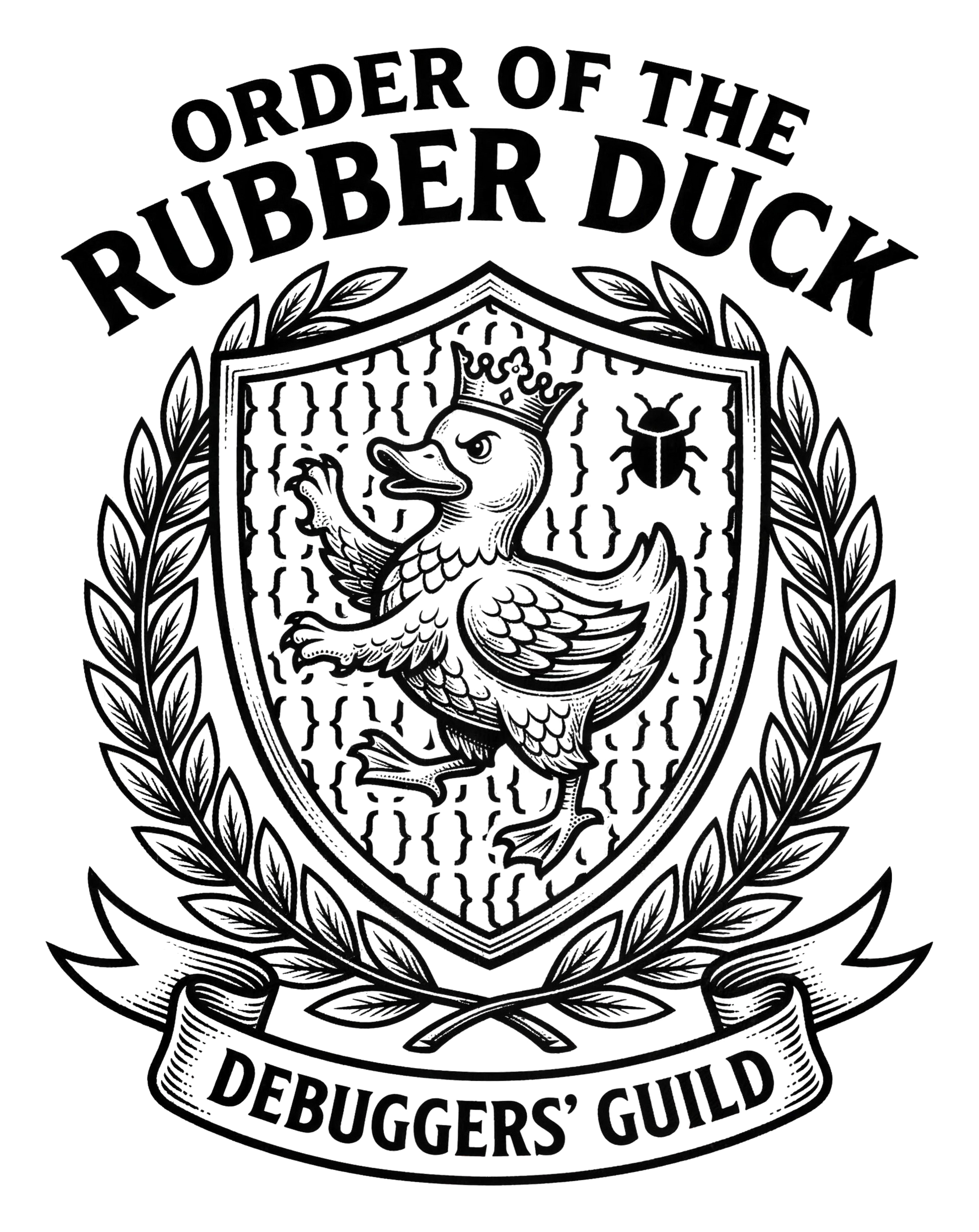 Order of the Rubber Duck | Kiss-Cut Sticker