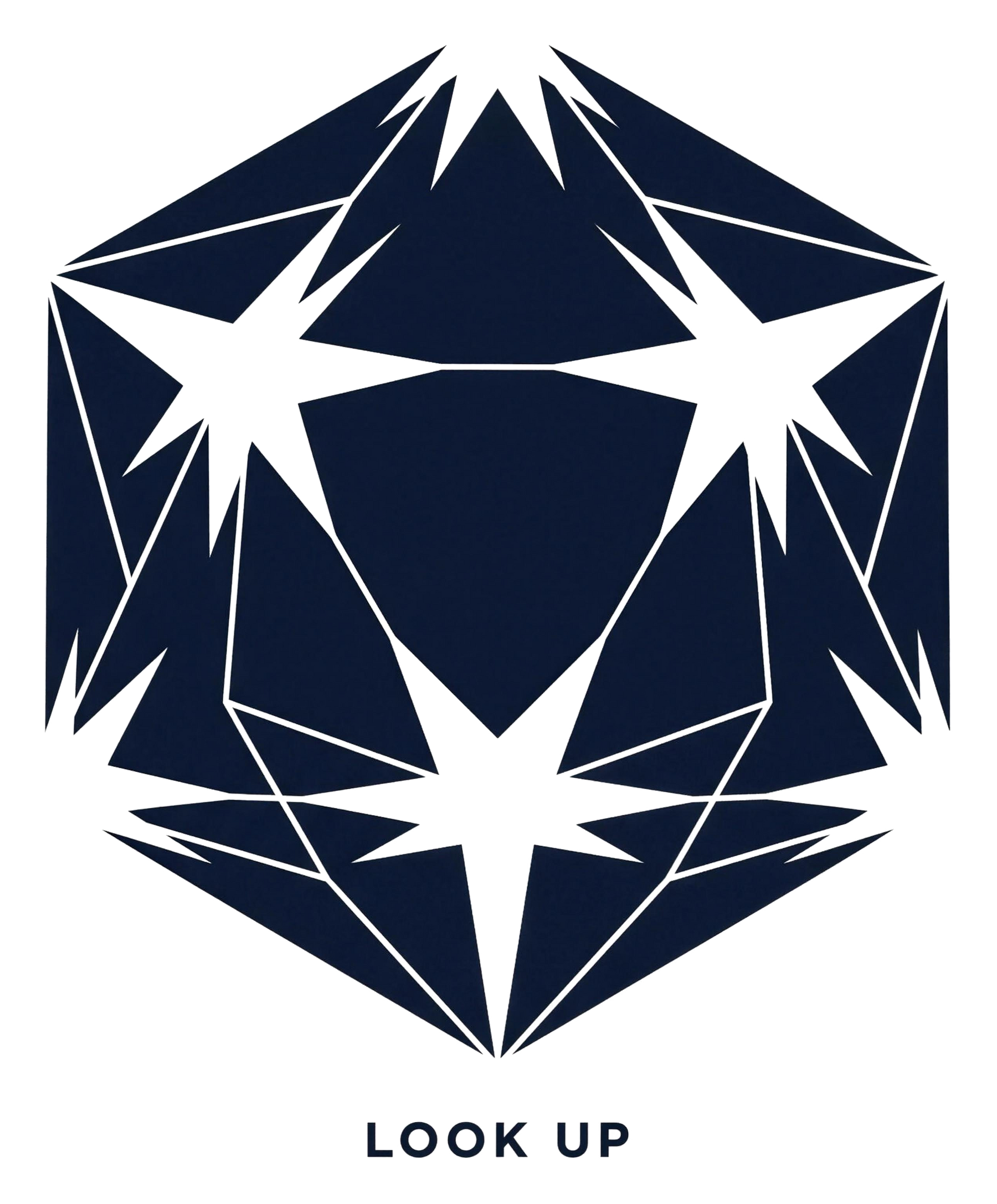 Look Up: d20 Constellation | Kiss-Cut Sticker