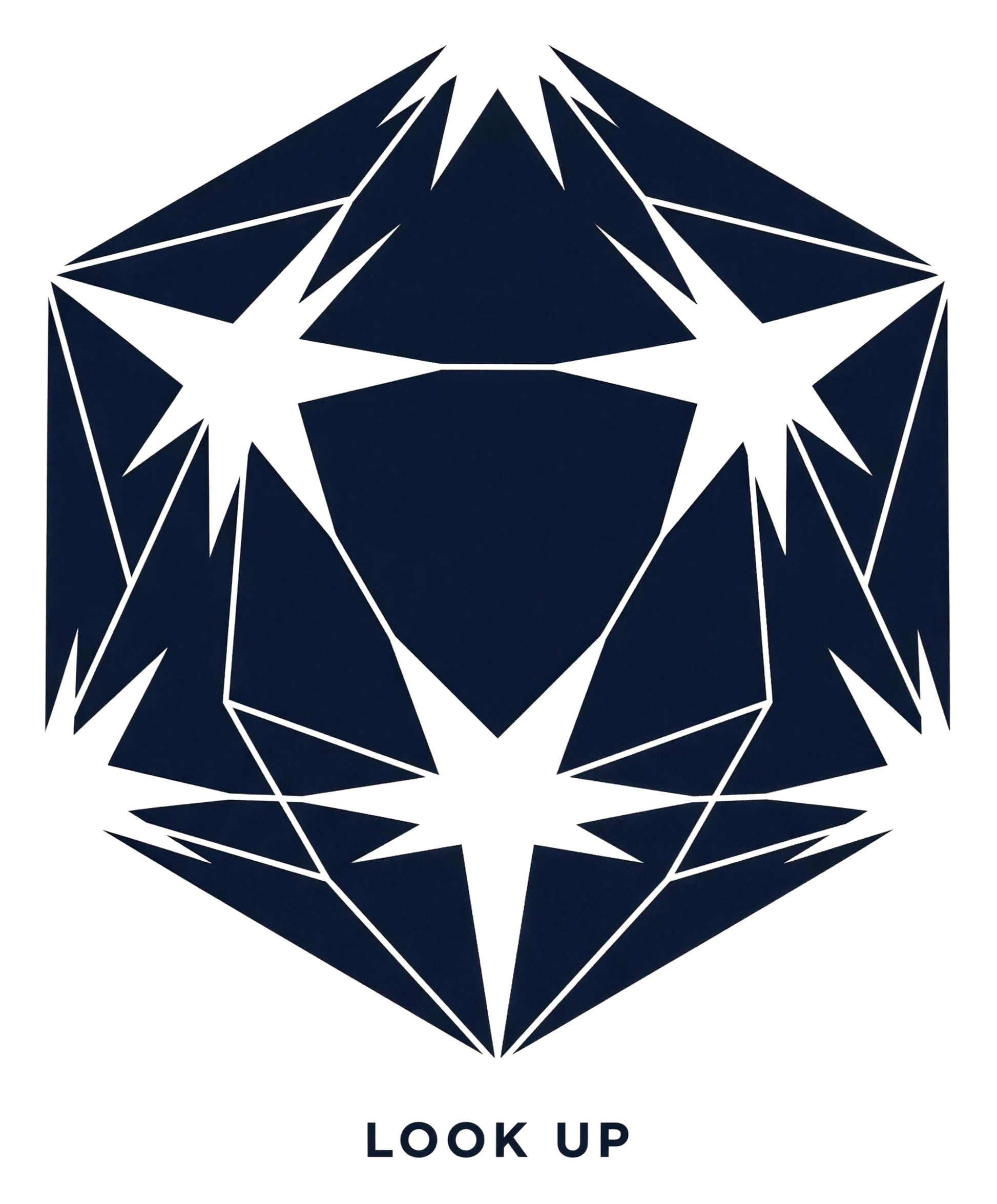 Look Up: d20 Constellation | Kiss-Cut Sticker