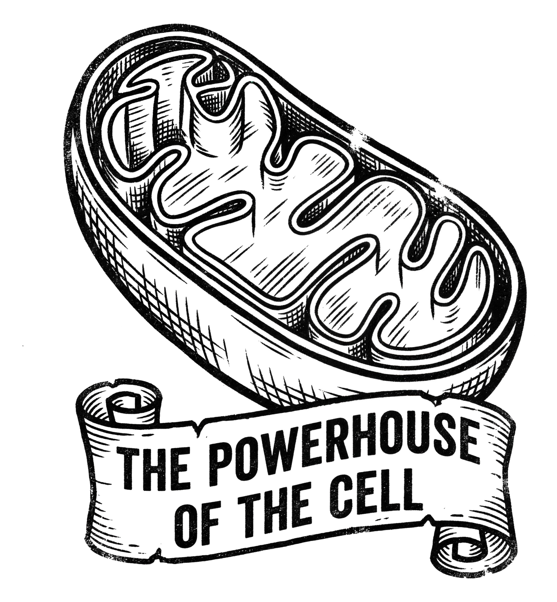Mitochondria: Powerhouse of the Cell | Kiss-Cut Sticker
