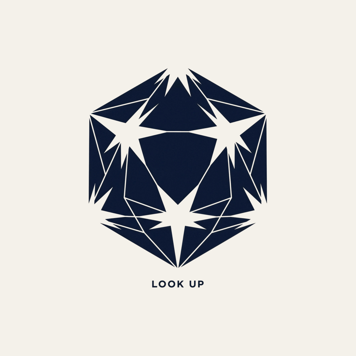 Look Up: d20 Constellation | Stargazer TTRPG Tee design artwork