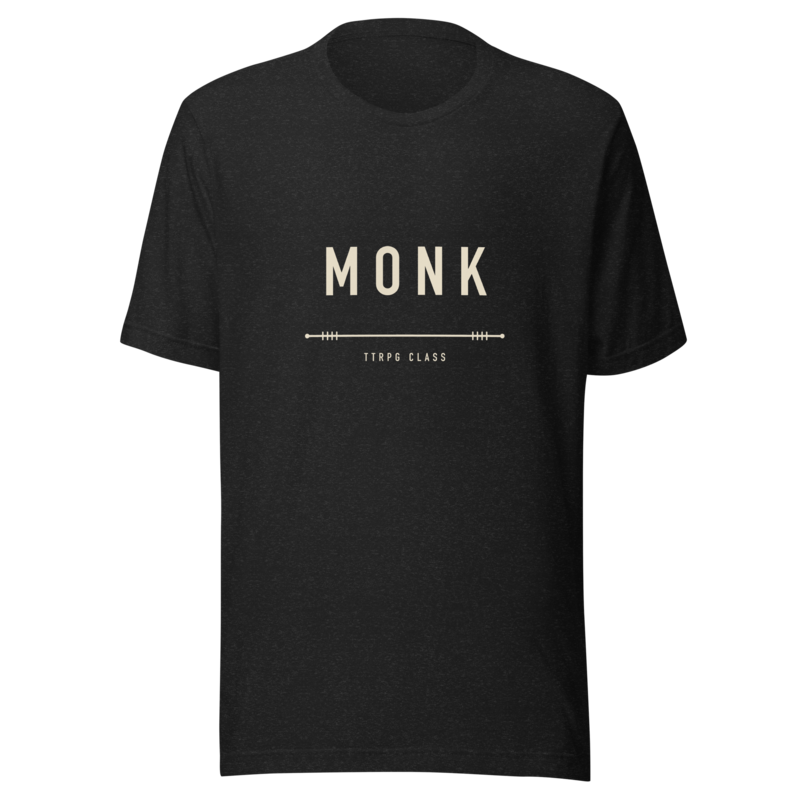 Monk Shirt - Black Heather