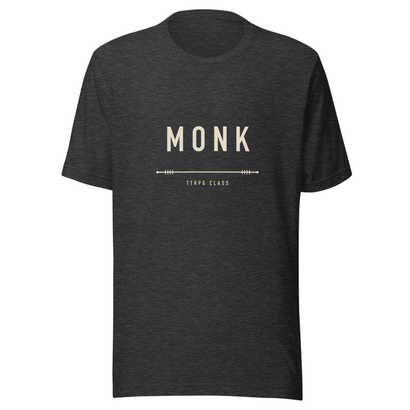 Monk Shirt - Dark Grey Heather