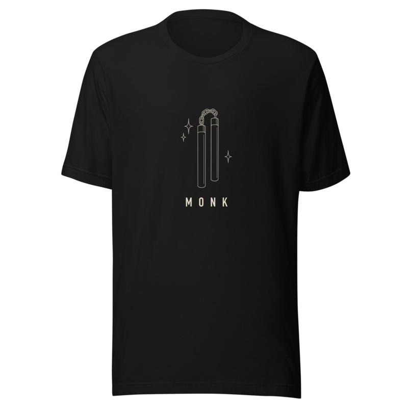 Monk | TTRPG Class Line - Black