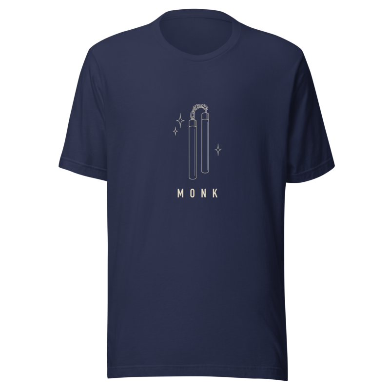 Monk | TTRPG Class Line - Navy