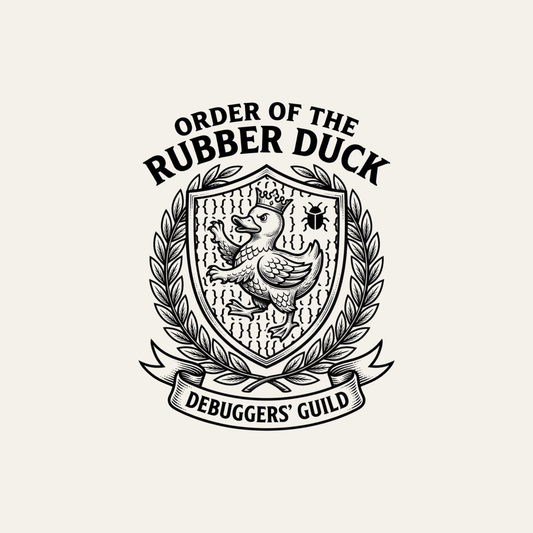 Order of the Rubber Duck | Kiss-Cut Sticker design artwork