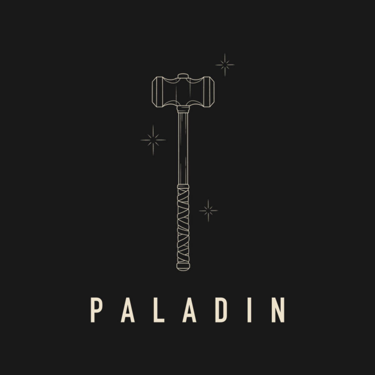 Paladin | TTRPG Class Line design artwork
