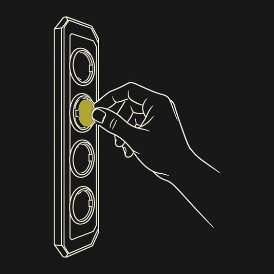 Pattern Nine | Retro Space Opera Tee design artwork