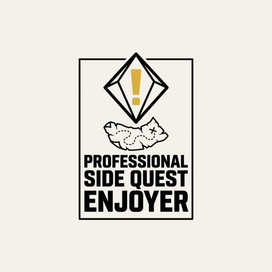 Professional Side Quest Enjoyer | Gamer Tee design artwork
