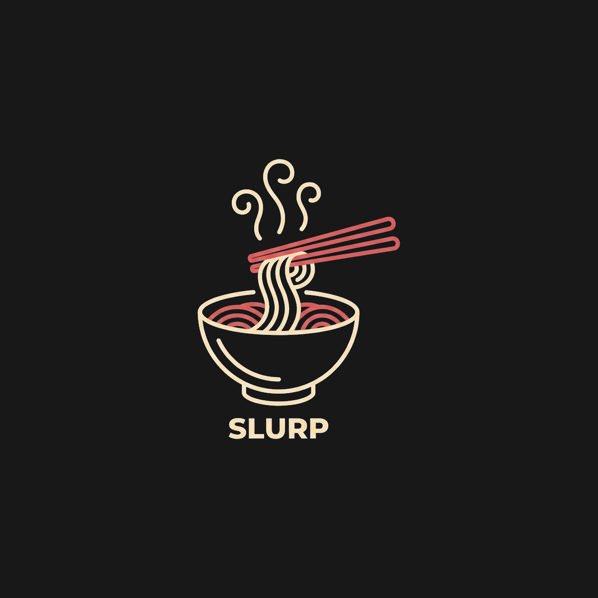 Ramen Slurp | Foodie Tank Top design artwork